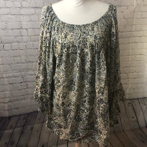 Westport peasant blouse